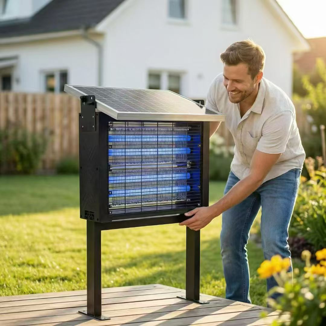 Pole Mount Mosquito Trap Light